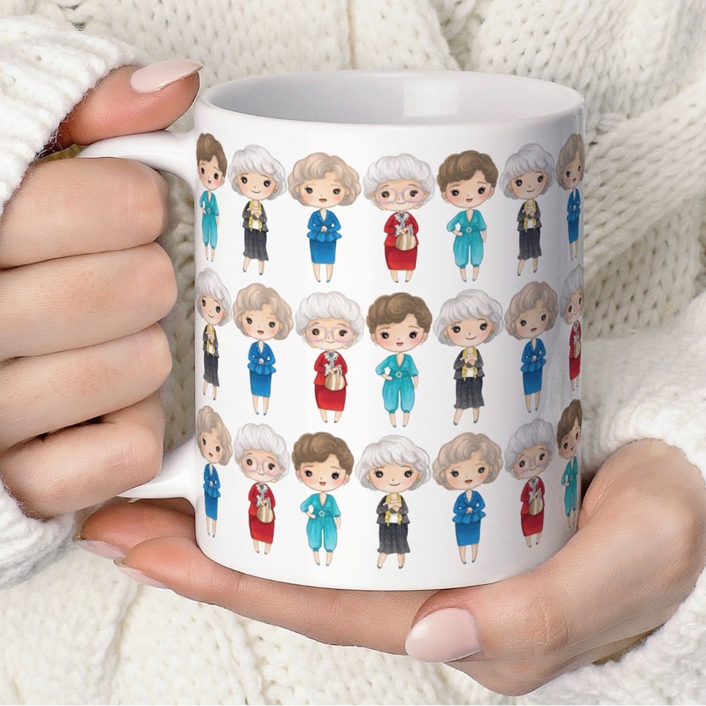 Golden GirlsVintage Cartoon Mug